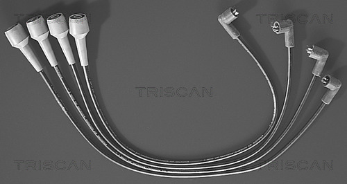 Комплект проводов зажигания TRISCAN 8860 6204