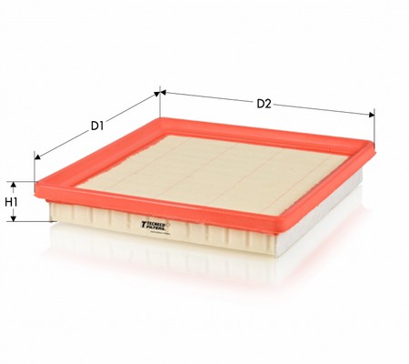 Воздушный фильтр TECNECO FILTERS AR370PM