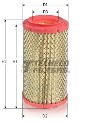 Воздушный фильтр TECNECO FILTERS AR6051