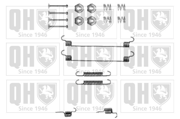 Комплектующие тормозная колодка QUINTON HAZELL BFK426