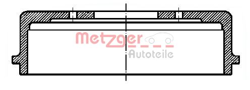 Тормозной барабан METZGER BT 239