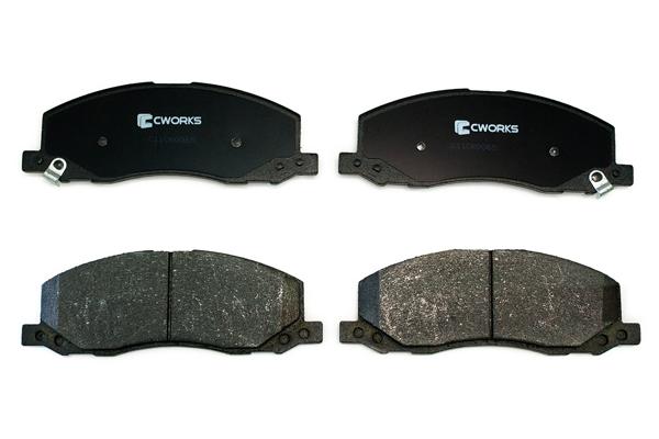 Комплект тормозных колодок дисковый тормоз CWORKS C11CR0065