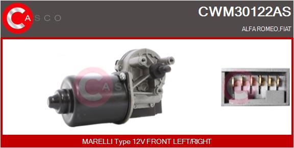 Двигатель стеклоочистителя brand new hq CASCO CWM30122AS