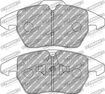 Комплект тормозных колодок дисковый тормоз ds1.11 FERODO RACING FCP1641W
