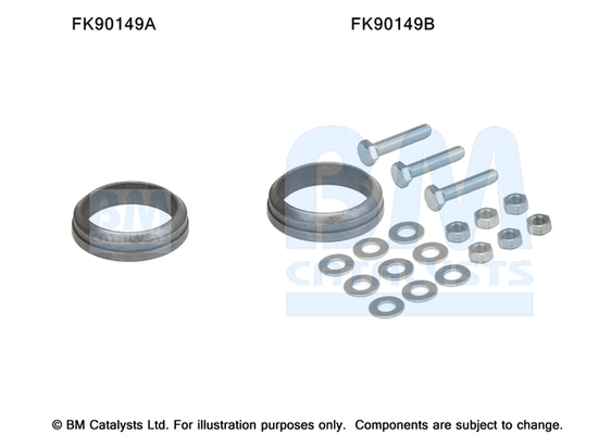 Монтажный комплект катализатор BM CATALYSTS FK90149