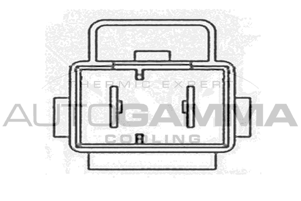 Вентилятор охлаждение двигателя AUTOGAMMA GA201017
