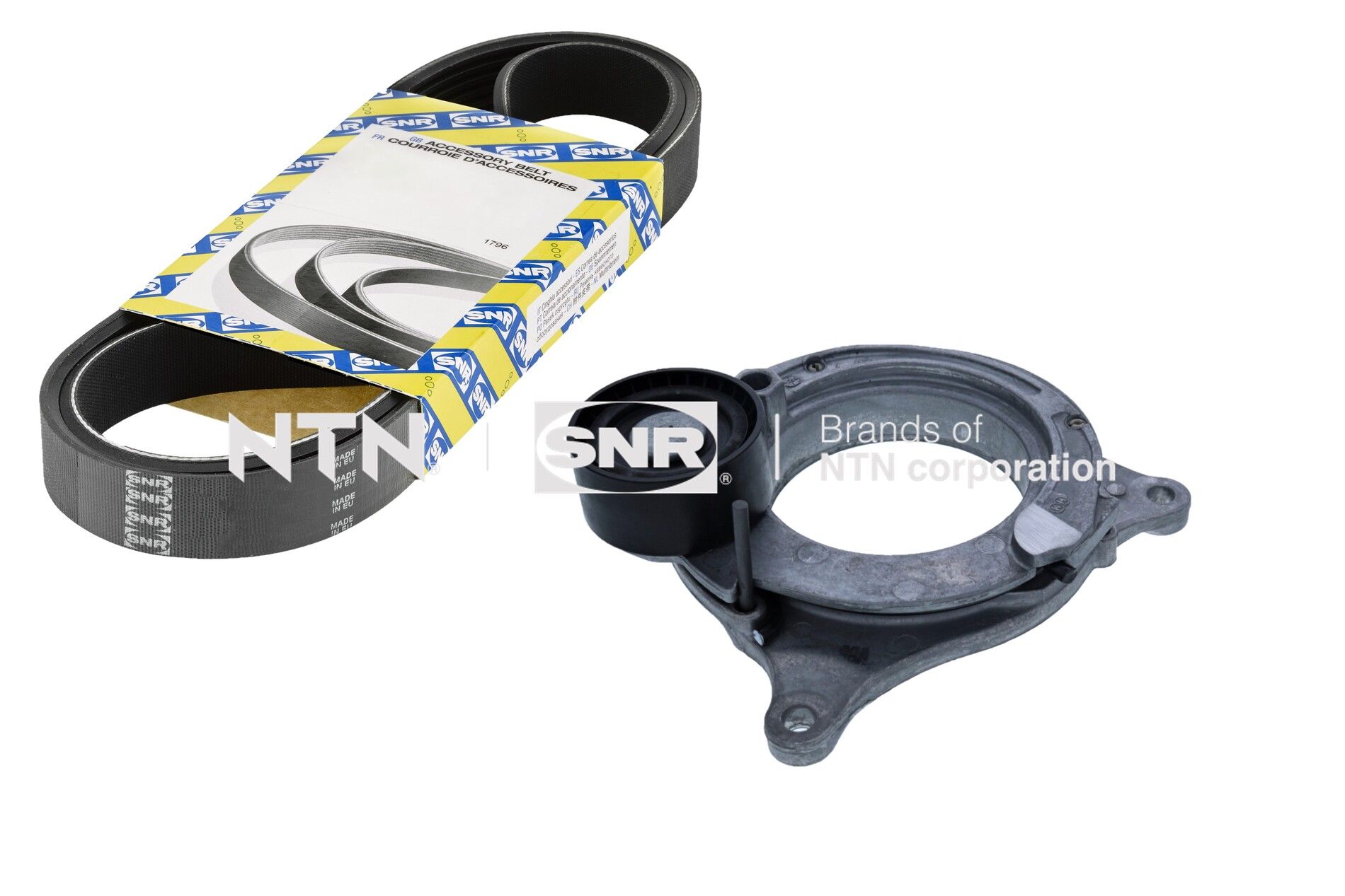 Поликлиновой ременный комплект SNR KA850.14