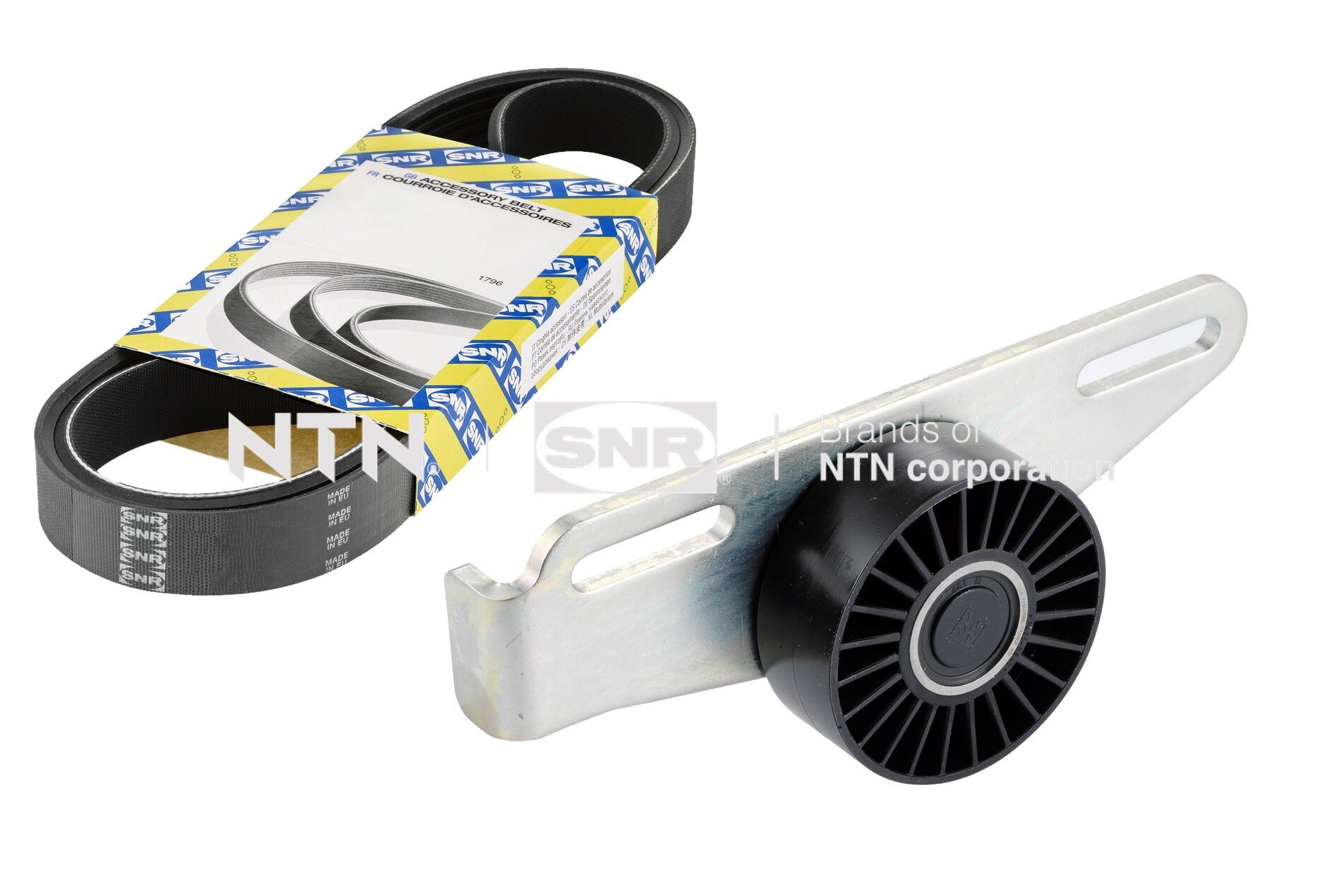 Поликлиновой ременный комплект SNR KA855.44