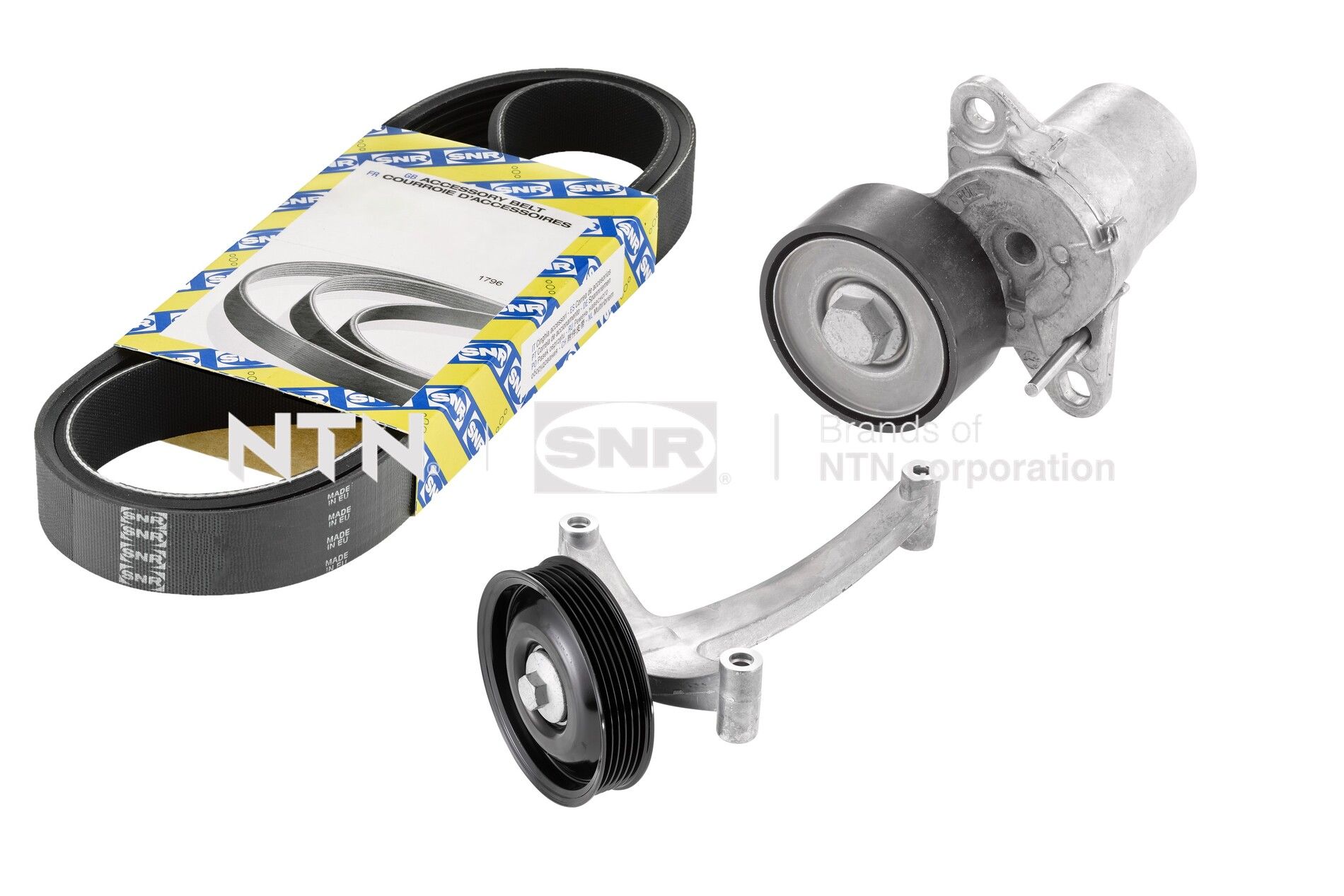 Поликлиновой ременный комплект SNR KA857.45
