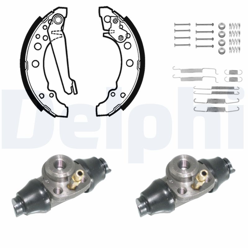 Комплект тормозных колодок DELPHI KP740