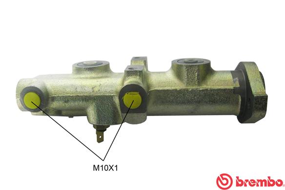 Главный тормозной цилиндр essential line BREMBO M A6 002