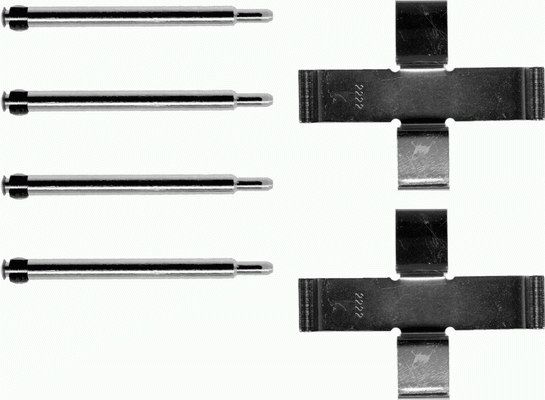 Комплектующие колодки дискового тормоза MINTEX MBA925