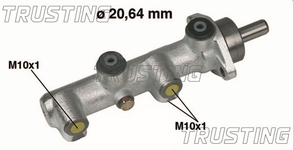 Главный тормозной цилиндр TRUSTING PF030