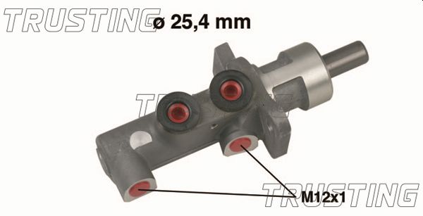 Главный тормозной цилиндр TRUSTING PF605