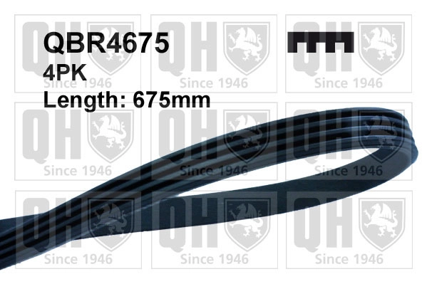 Поликлиновой ремень QUINTON HAZELL QBR4675