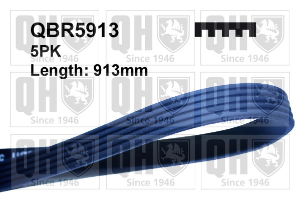 Поликлиновой ремень QUINTON HAZELL QBR5913