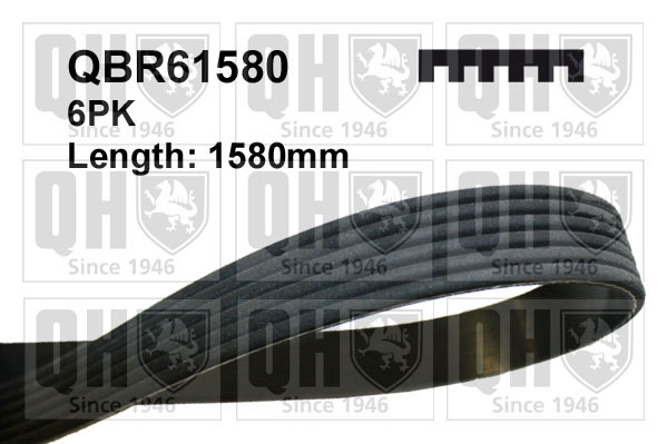 Поликлиновой ремень QUINTON HAZELL QBR61580