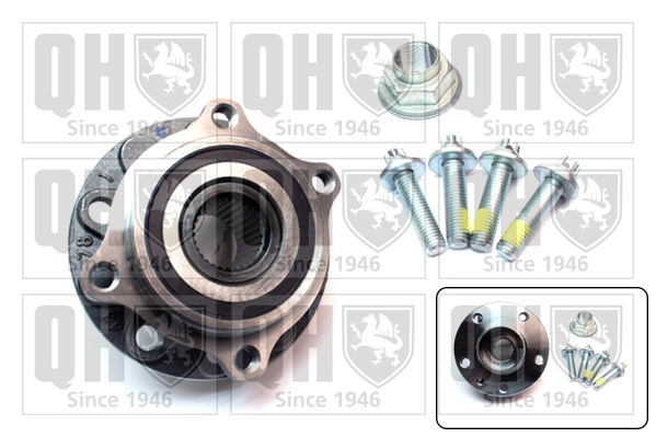 Комплект подшипника ступицы колеса QUINTON HAZELL QWB1392