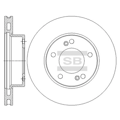 Тормозной диск HI-Q SD3041