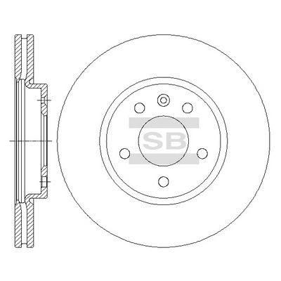 Тормозной диск HI-Q SD3047