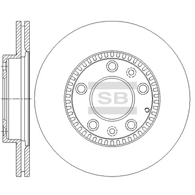 Тормозной диск HI-Q SD4434