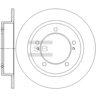 Тормозной диск HI-Q SD4813