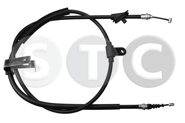 Тросик cтояночный тормоз STC T480488