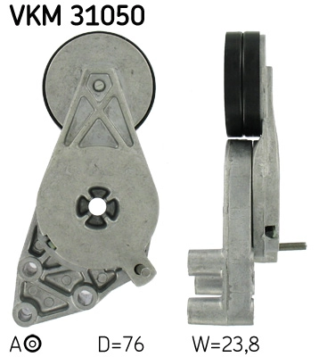 Натяжной ролик поликлиновой ремень SKF VKM 31050