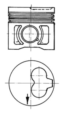 Поршень WILMINK GROUP WG1022249