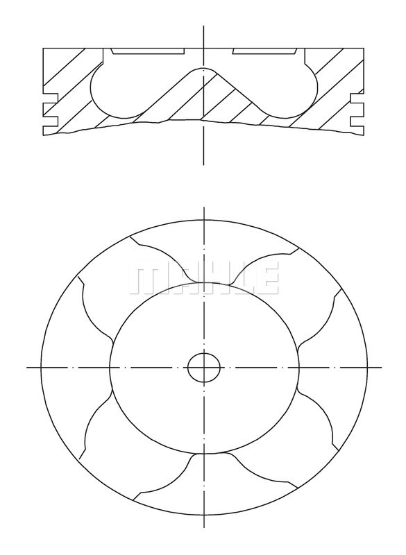 Поршень WILMINK GROUP WG1104200