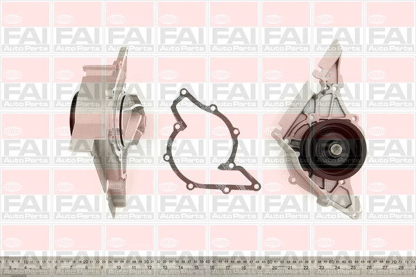 Водяной насос охлаждение двигателя FAI AUTOPARTS WP6102