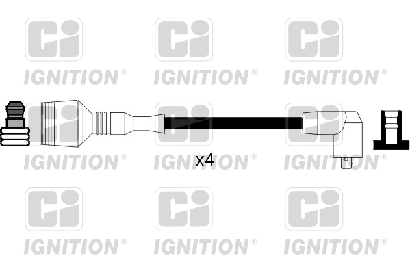 Комплект проводов зажигания ci QUINTON HAZELL XC847