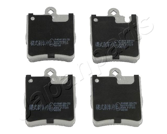 Комплект тормозных колодок дисковый тормоз JAPANPARTS PP-0504AF