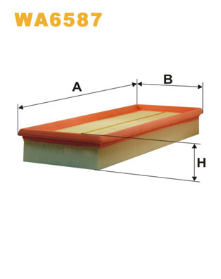Воздушный фильтр WIX WA6587