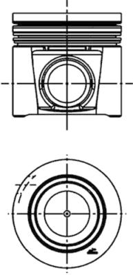Поршень KOLBENSCHMIDT 41706610