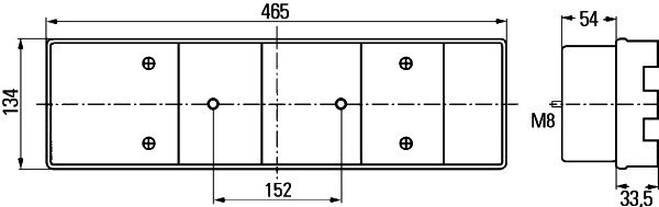 Задний фонарь HELLA/BEHR/PAGID 2VD 008 204-111