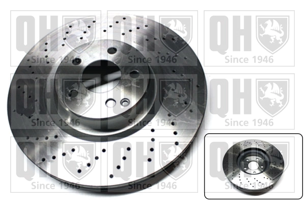 Тормозной диск QUINTON HAZELL BDC5643