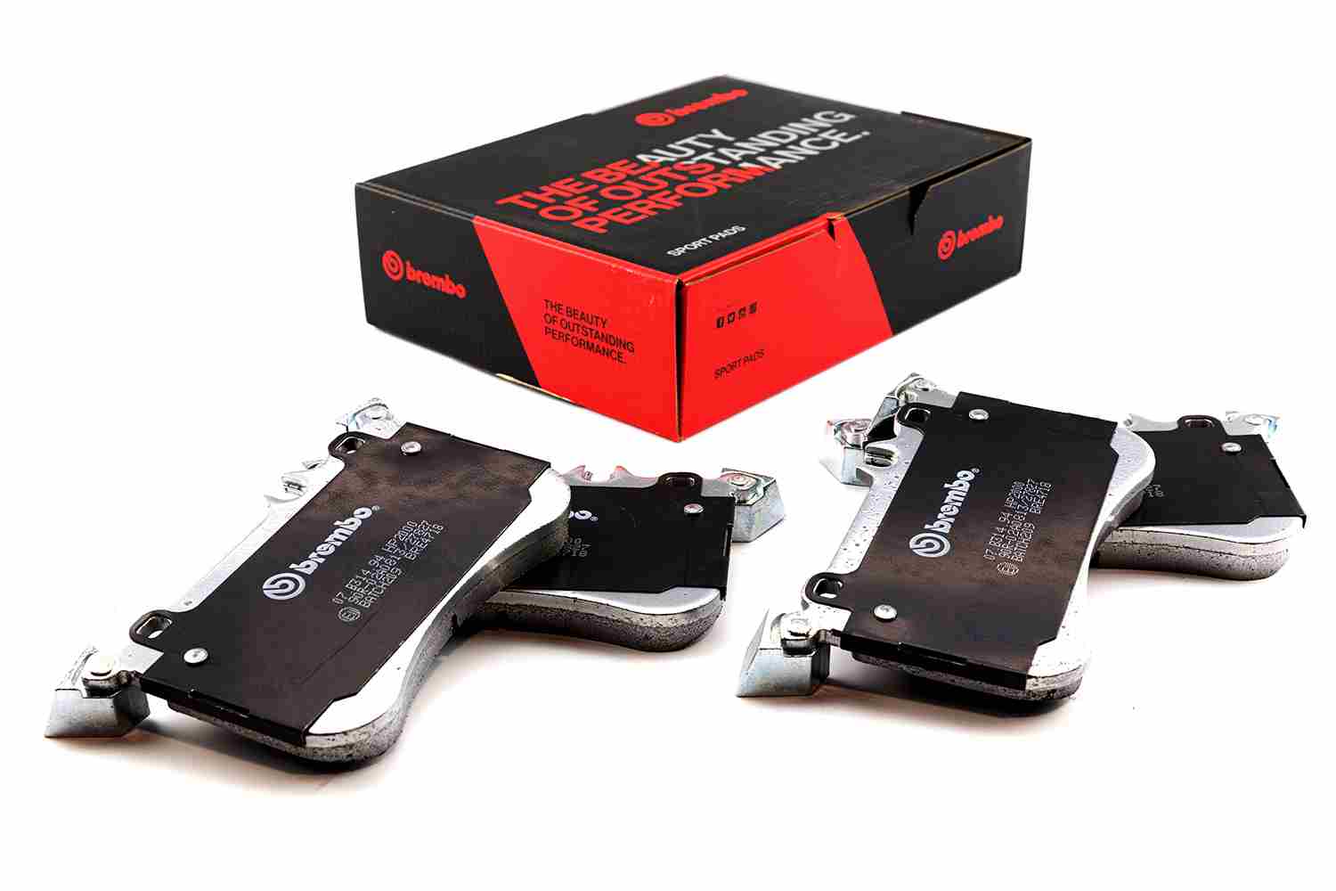Комплект высокоэффективных тормозных колодок upgrade sport hp2000 BREMBO 07.B314.94