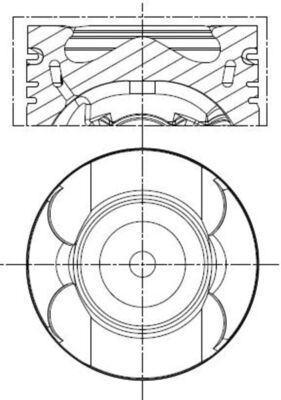 Поршень MAHLE/KNECHT 001 PI 00189 000