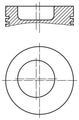 Поршень MAHLE/KNECHT 004 51 03