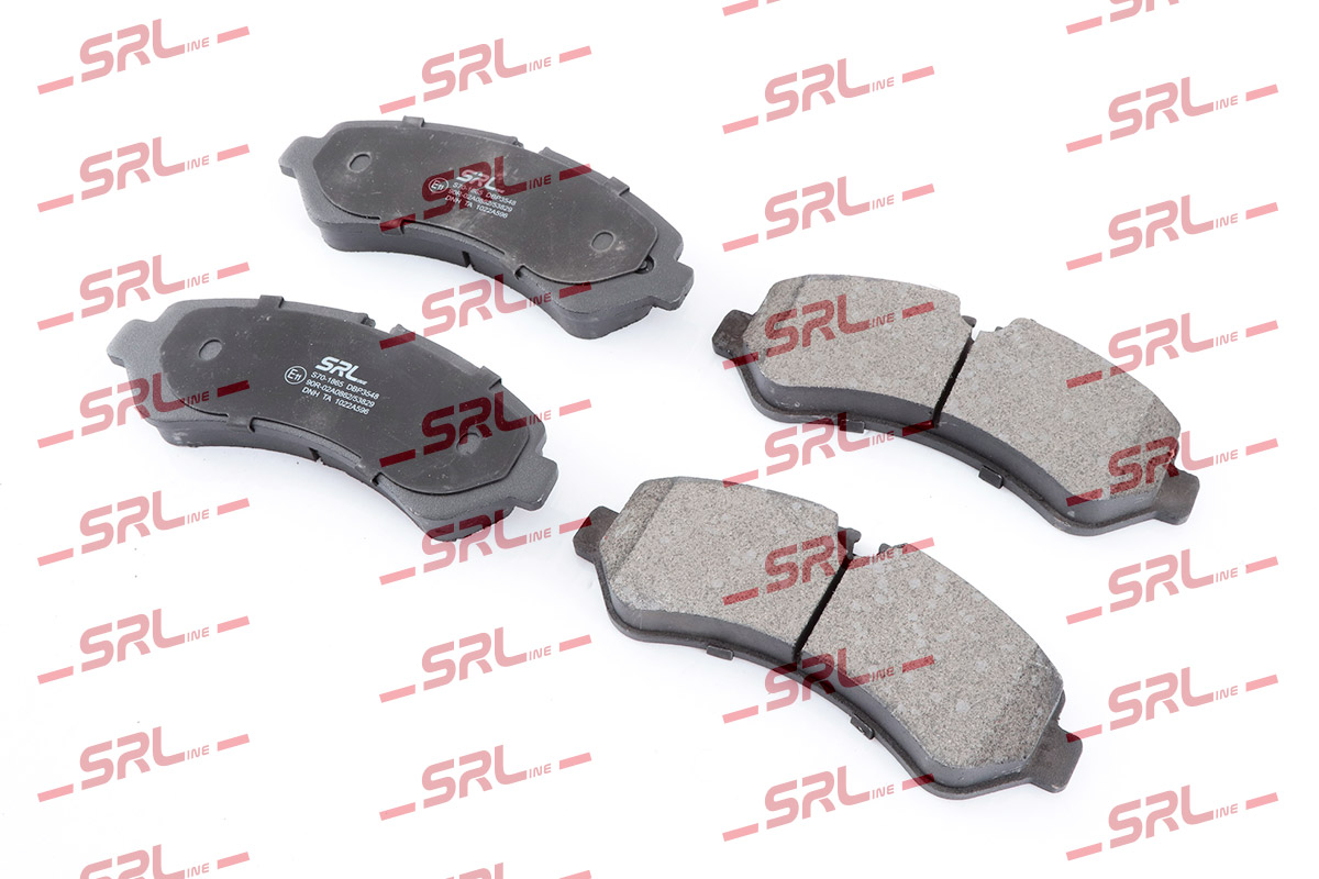 Комплект тормозных колодок дисковый тормоз SRLINE S70-1865