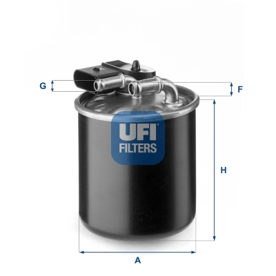 Топливный фильтр UFI 24.150.00