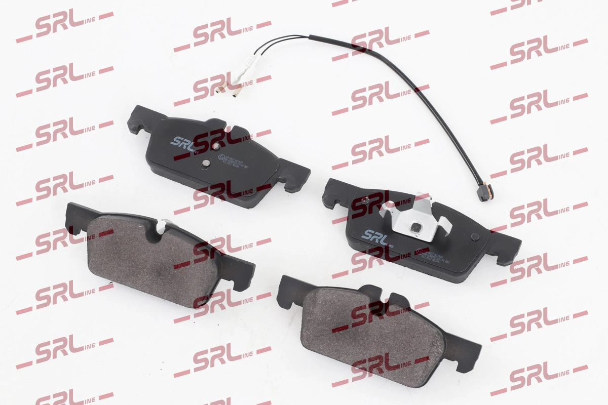 Комплект тормозных колодок дисковый тормоз SRLINE S70-0627