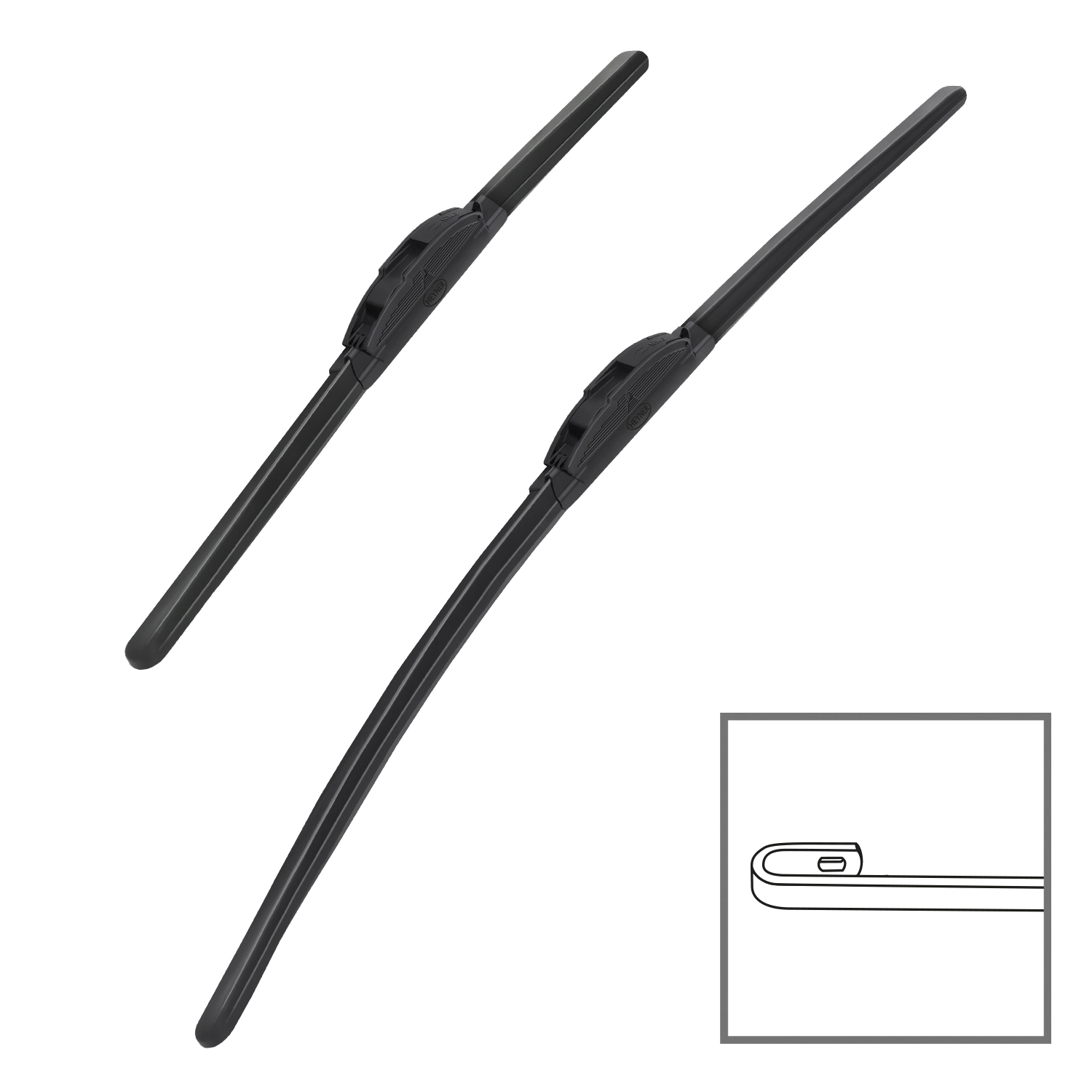 Щетка стеклоочистителя set hybrid HEYNER 020810