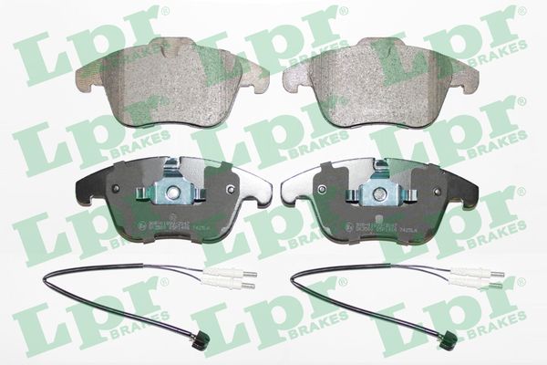 Комплект тормозных колодок дисковый тормоз LPR 05P1486A