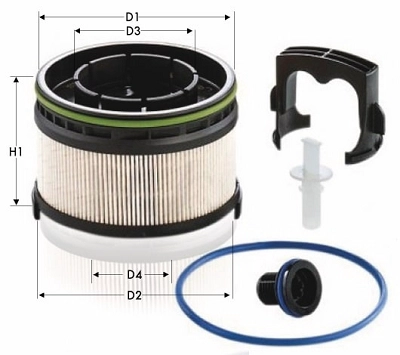 Топливный фильтр TECNECO FILTERS GS2099E