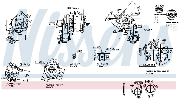 Компрессор наддув first fit NISSENS 93770