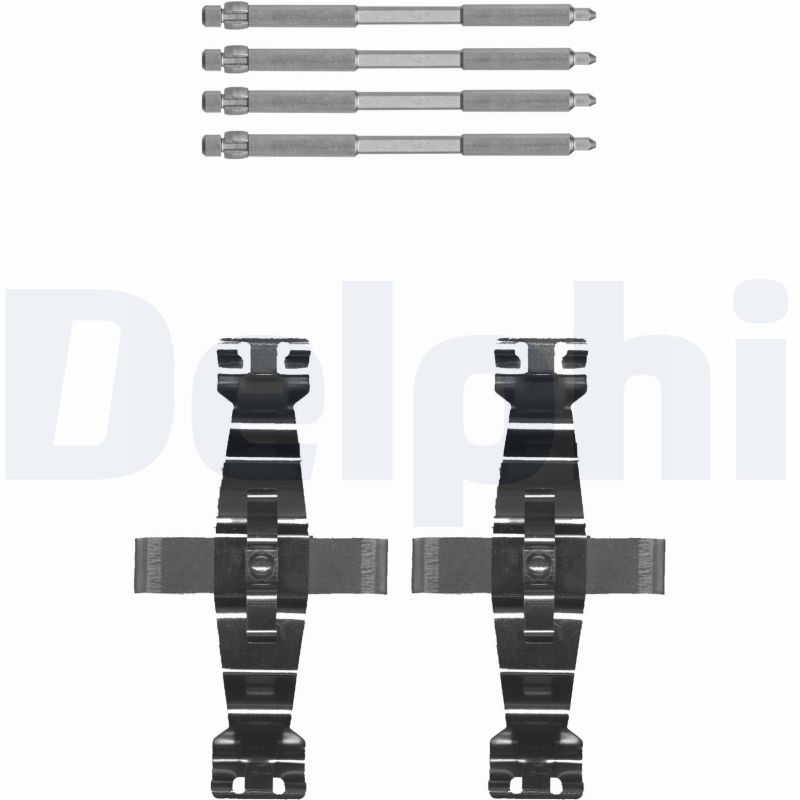 Комплектующие колодки дискового тормоза DELPHI LX0674