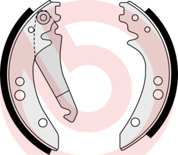 Комплект тормозных колодок essential line BREMBO S 50 514