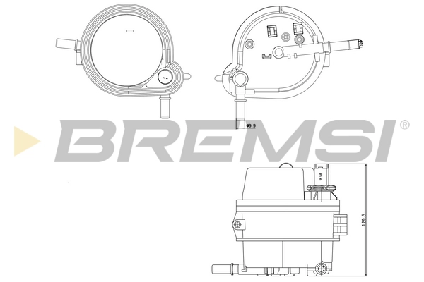 Топливный фильтр BREMSI FE0160